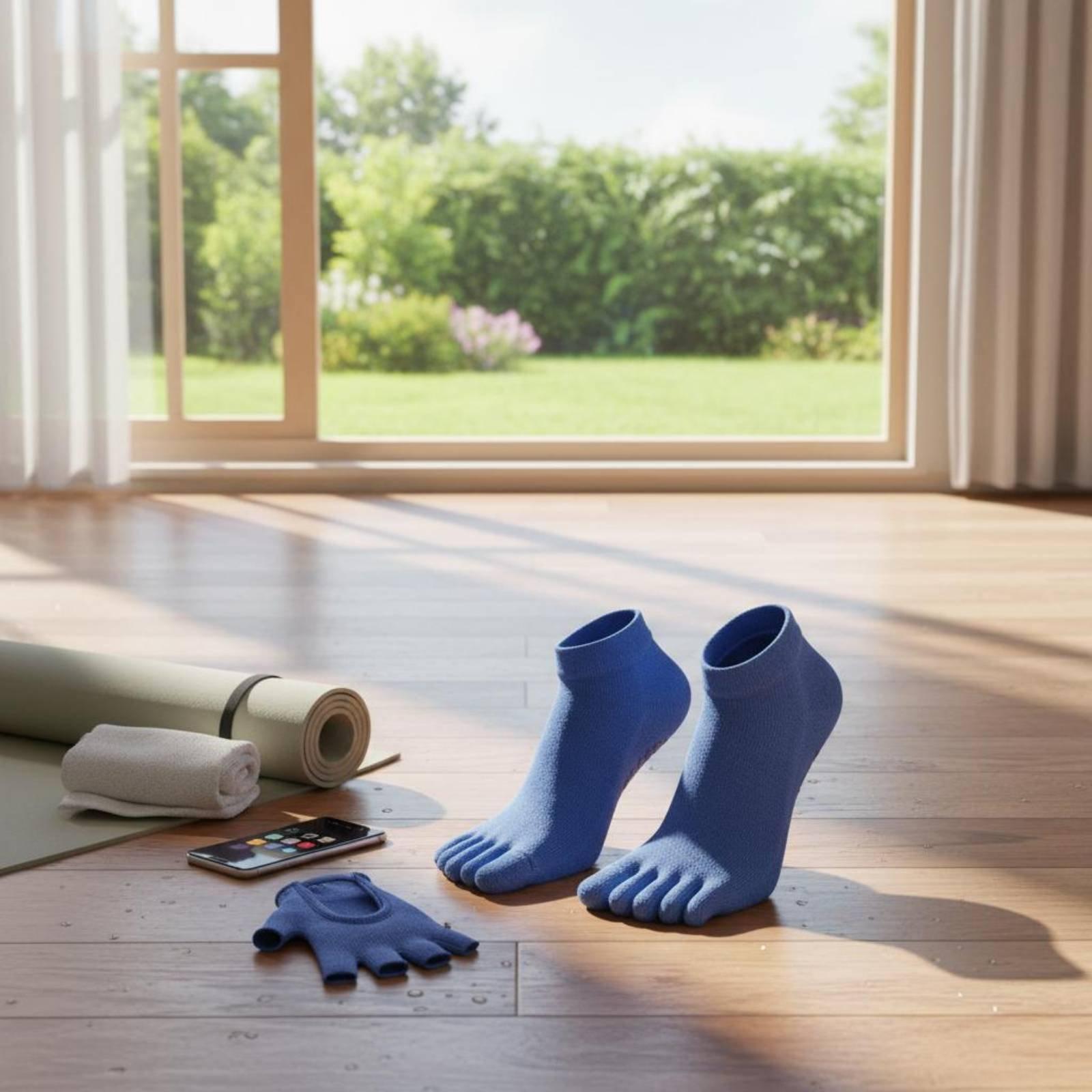 Pilates Yoga Gym - Anti-slip Sport Socks for Women Pilates