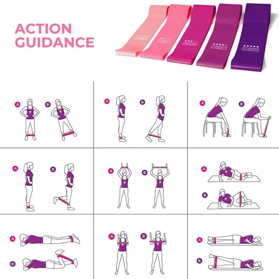 Pilates Ball Resistance Bands  - Pilates Yoga Ball Workout 评论和价格