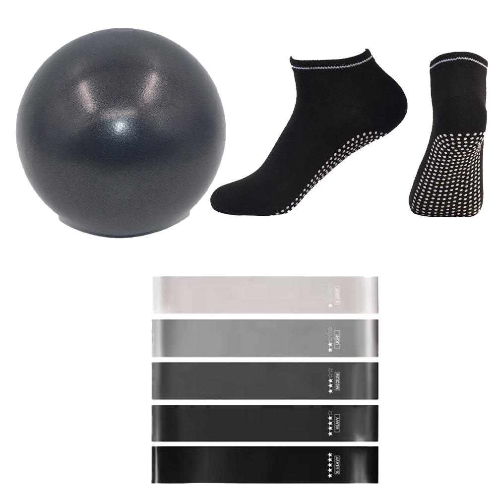 Pilates Ball Resistance Bands  - Pilates Yoga Ball Workout 评论和价格