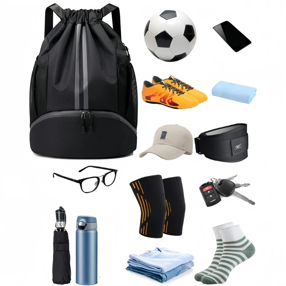 Drawstring Sports Backpack,Lig - Pilates Yoga Bag 评论和价格