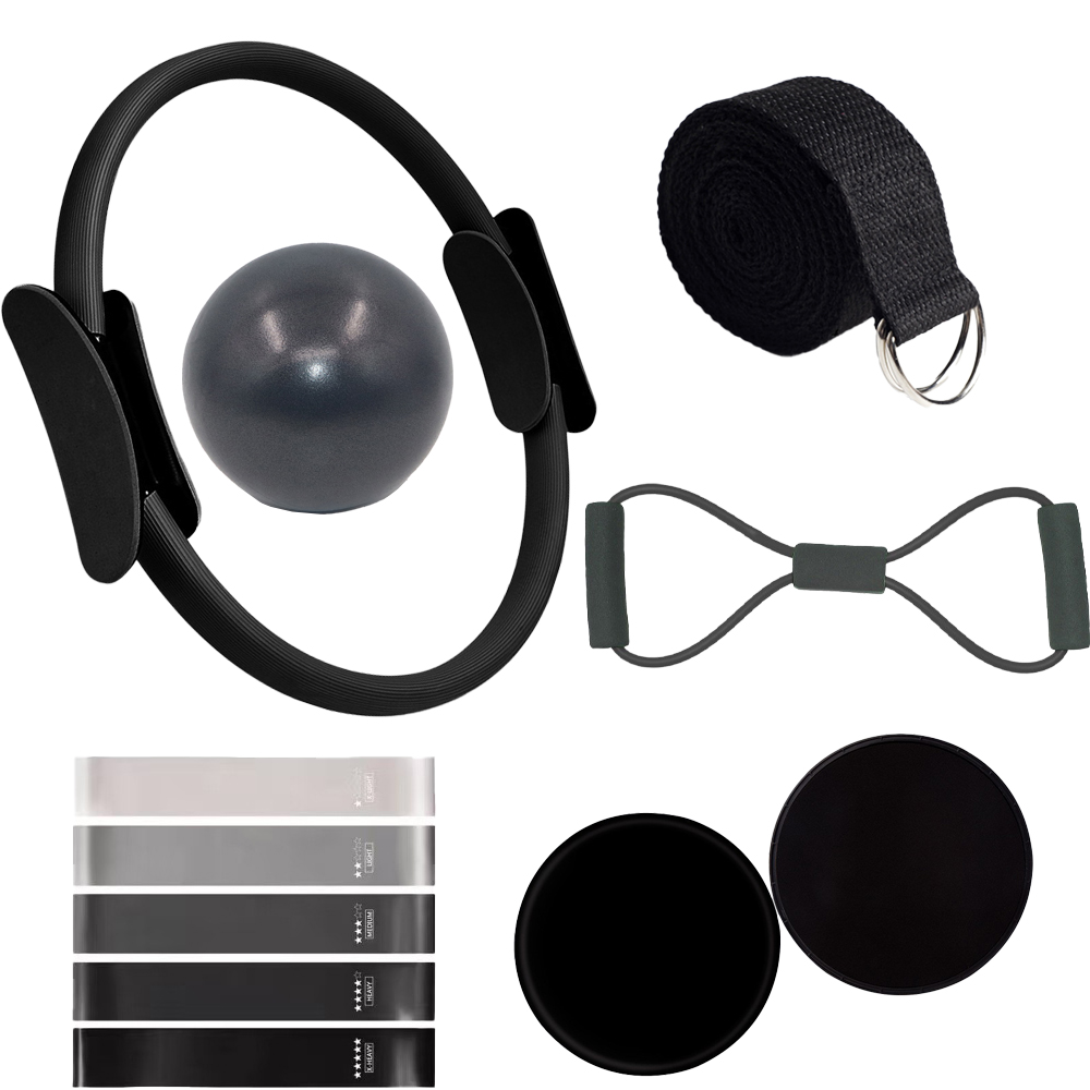 11Pcs Equipment Set Pilates Wo - Pilates Yoga Ball Workout 评论和价格
