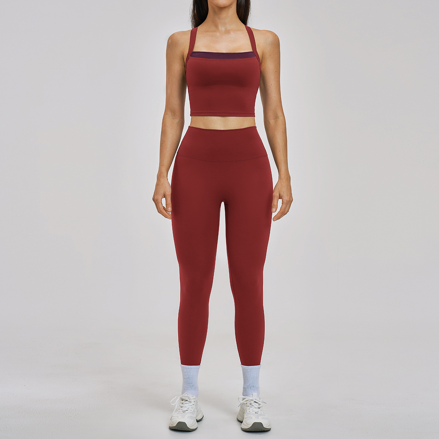2PCS Yoga Set Women Tracksuit  - Pilates Yoga Legging 评论和价格