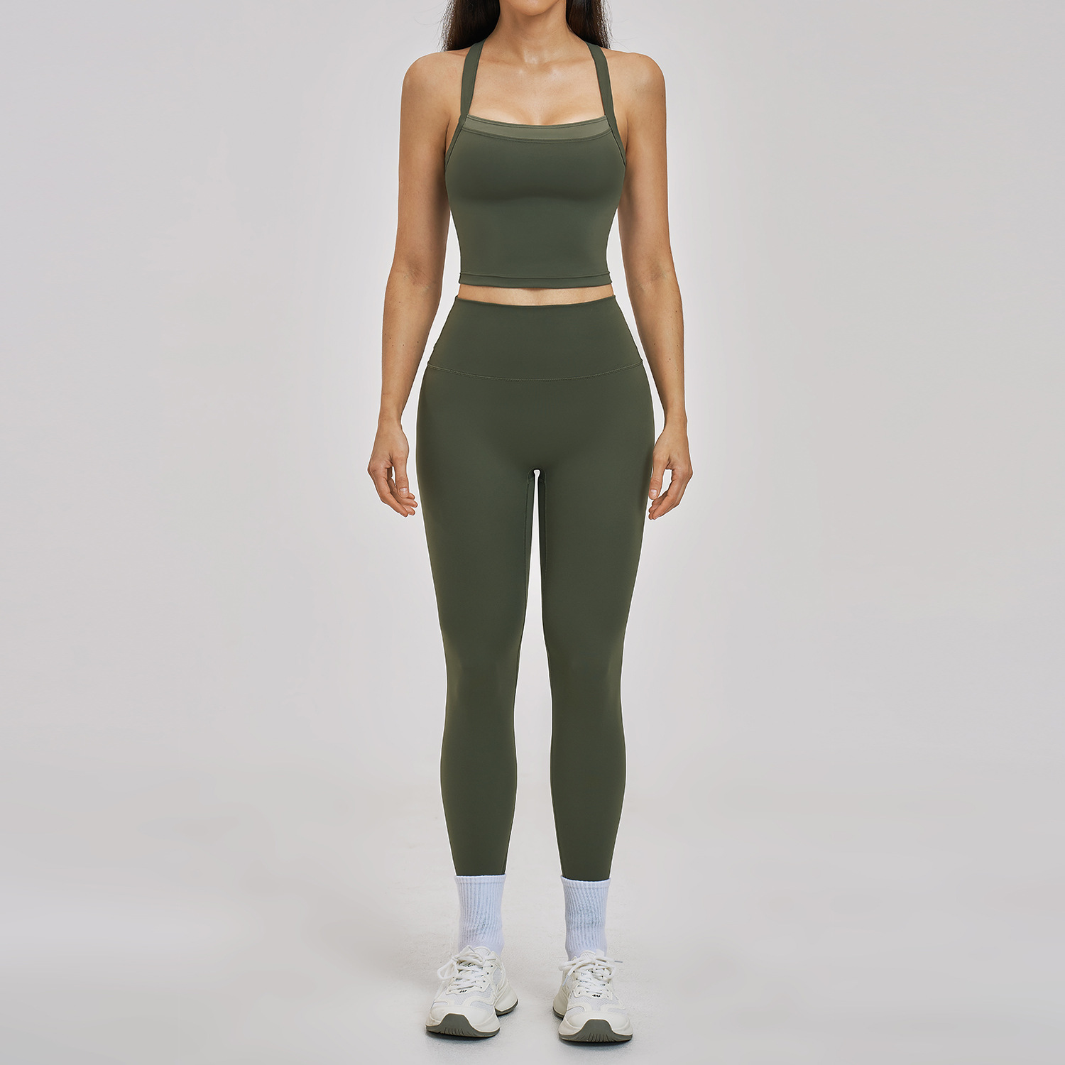 2PCS Yoga Set Women Tracksuit  - Pilates Yoga Legging 评论和价格
