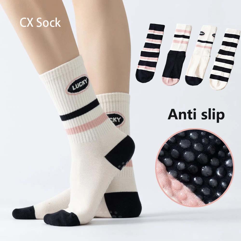Stripes yoga aerobics socks Wo - Pilates Yoga Zumba 评论和价格