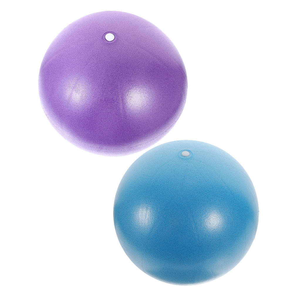 2Pcs PVC Pilates Ball Fitness  - Pilates Yoga Ball Workout 评论和价格