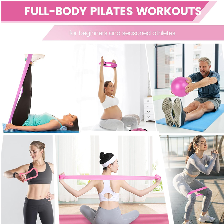 Customized LOGO 5-Piece Home G - Pilates Yoga Ball Workout 评论和价格