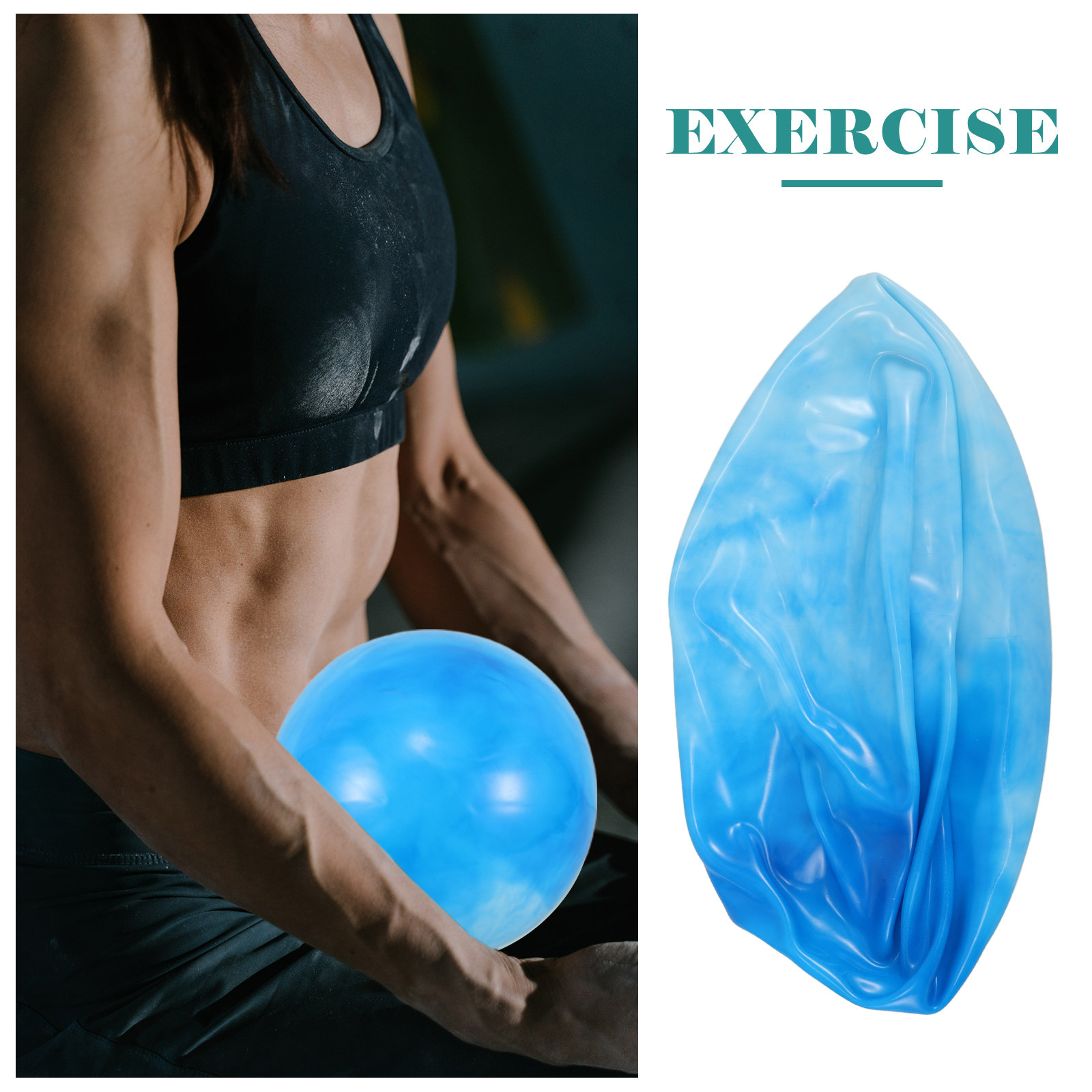 25 Cm Colorful Watercolor Desi - Pilates Yoga Ball Workout 评论和价格