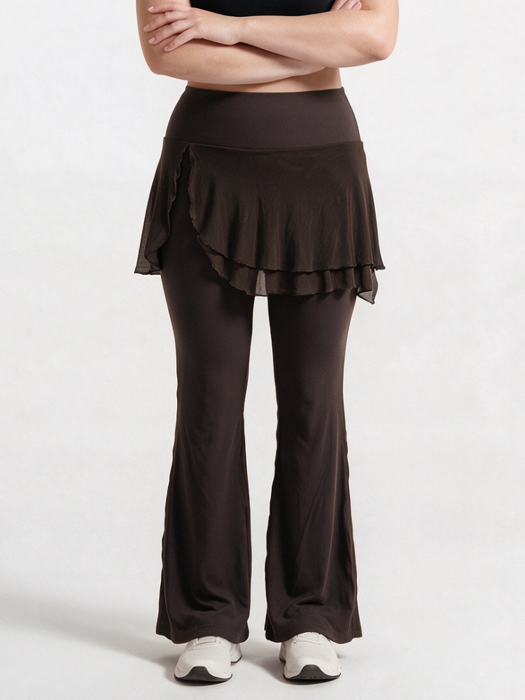 Plus Size Soft Motion Straight - Pilates Yoga Legging 评论和价格
